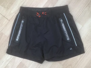 Superdry Sports black/orange shorts Small 30-32”W - Bild 1 von 1