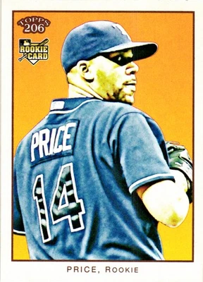 Topps 206 #181 2009 David Price Foto 1 de 2