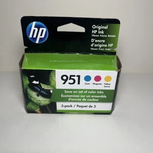 NEU Original HP 951 Tintenpatronen Cyan Magenta und Gelb CR314FN Ablaufdatum 2026-2027 - Bild 1 von 3