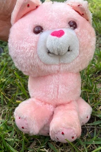 Vintage 1984 Strawberry Shortcake Pink Cat Custard Stuffed Plush Kenner 11" ! - Picture 1 of 6