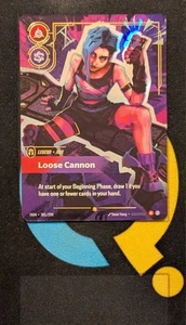 Jinx - Cañón Suelto OGN 301/298 Overnumbered Riftbound League of Legends - Imagen 1 de 3