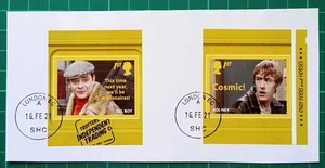 2021 Only Fools and Horses Del Boy & Rodney Self Adhesives Ex- Booklet USED - Picture 1 of 1