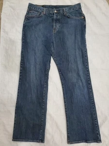 Kurze Schrittlänge der Marke Lucky Relaxed Straight Leg für Herren 34 dunkle Waschung (33x30) - Bild 1 von 24
