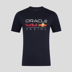 Red Bull Racing F1 Large Front Logo Tee Unisex - Night Sky - Picture 1 of 4