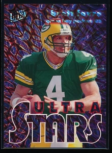 1997 Fleer Ultra Brett Favre #9 of 10 Ultra Stars - Picture 1 of 2