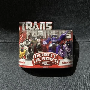 Hasbro Transformers - Robot Heroes - GRIMLOCK & SHOCKWAVE - 2006 - Picture 1 of 14