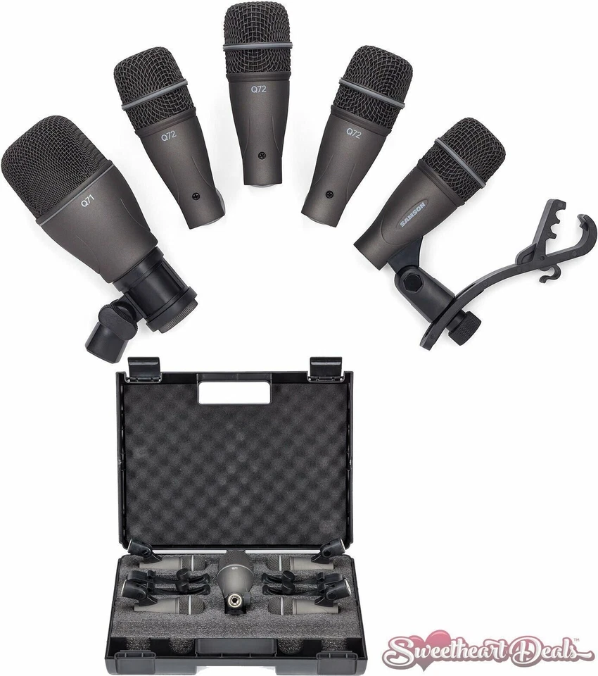 Samson Dk705 5-piece Drum Microphone Kit