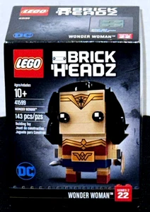 BRAND NEW! LEGO BRICKHEADZ 41599 WONDER WOMAN / MARVEL SUPER HEROES - Picture 1 of 6