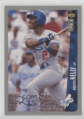 1996 Upper Deck Collector's Choice Silver Foil Signature Roberto Kelly #184 - Image 1 of 2