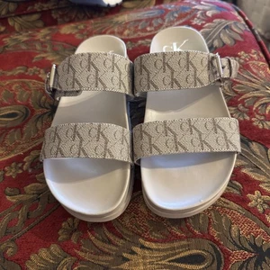 Calvin Klein Damensandalen Größe 6,5 - Bild 1 von 5