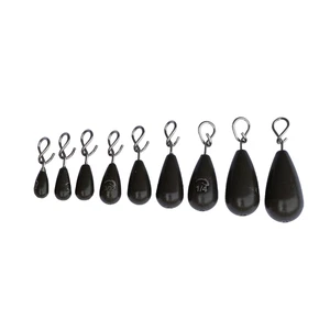 Boddenangler Tungsten Fastach Sinker Jika Rig weight weights clip on Finesse
