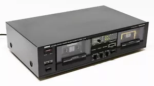 YAMAHA K-45 Stereo Double Cassette Deck - Fully Serviced - Picture 1 of 7