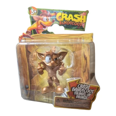Boneco de ação Crash Bandicoot™ bronze 2,5 polegadas  - Imagem 1 de 4