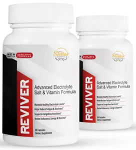 2 Pack Reviver, restore endurance and energy-60 Capsules x2 - Picture 1 of 3