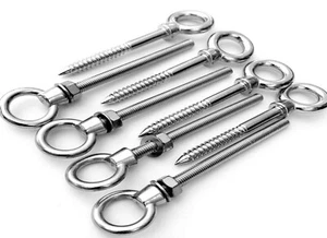 Ösenschrauben Edelstahl A4 Augbolzen Ringbolzen Ringschraube Augenschrauben - Bild 1 von 5