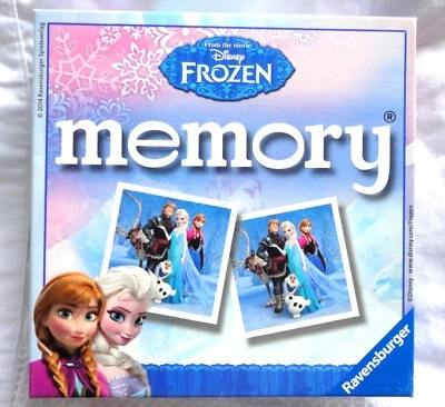 Ravensburger Disney Frozen Memory Game. 2 to 6 Players. Age: 3+ years. - Image 1 of 4