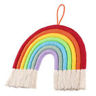 Regenbogen-Dekoration Gobelindecke Handgefertigte Hngende