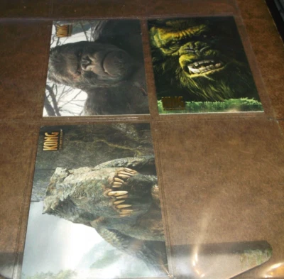 2005 KING KONG THE 8TH WONDER OF THE WORLD PARTIAL MASTER SET /PROMOS/CHASE/AUTO - Image 1 of 4
