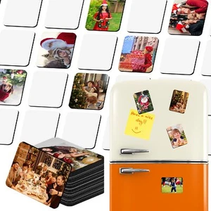 30 Pcs Sumblimation Magnet Blanks 3x2In Personalized Sublimation Fridge Magnets - Picture 1 of 6