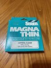 Stren Magna Thin 12 Lb.  Low Diameter Fishing Line 250 Yds Crystal Clear NOS