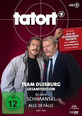 Tatort - Team Duisburg - Schimanski Gesamtedition - Alle 29 Fälle [15 DVDs] - Bild 1 von 4