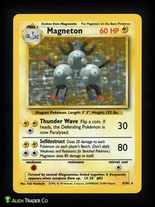 1999 Pokemon Magneton Base Set - Unlimited 9/102 English Holo LP - Bild 1 von 11