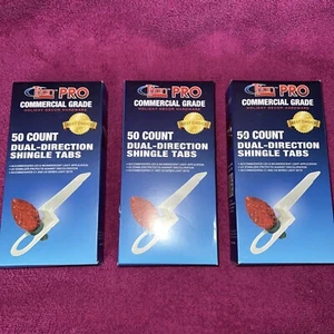 150 Titan Pro Commercial Grade Shingle Tabs for Christmas C7/C9 Lights & Hooks - Picture 1 of 4