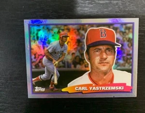 2022 Topps Archives 1988 Topps Big Foil #88BF-31 Carl Yastrzemski Red Sox YAZ - Bild 1 von 1