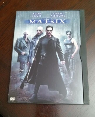 The Matrix (1999, DVD) Keanu Reeves DVD Movie Used Sanp Case Fast Shipping Movie Foto 1 de 4