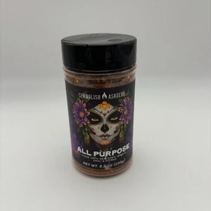 Spanglish Asadero 8,3 oz condimento multiusos, sal marina ajo chile cítrico NUEVO - Imagen 1 de 4