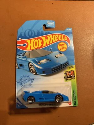 Hot Wheels 2021 HW Exotics '94 Bugatti EB110 SS - Image 1 of 2