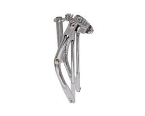 12 " inch Lowrider Classic Bike Spring Fork forks 1 " Chrome-153703 - Picture 1 of 1