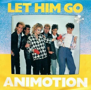 ANIMOTION - LET HIM GO / HOLDING YOU               ( PIC. SLV. & RECORD)    (M-) - Picture 1 of 1