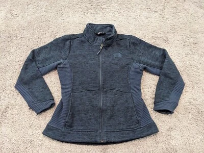 The North Face Jacket Womens Small Sweatshirt Full Zip Black - Image 1 of 4