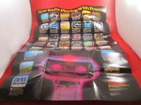 Now You're Playing With Power R.O.B. Nintendo NES Promo LARGE Poster Insert a