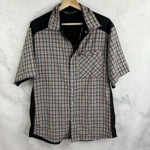 Camisa Retro Club Ride Para Hombres Talla L Perla A Presión Ciclismo Aire Libre Western Cuadros EE. UU. - Imagen 1 de 18