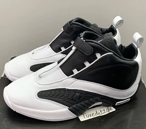 DS Reebok Answer IV sz12 White/Black Finals Question red toe 4 Iverson FY9691 - Picture 1 of 5