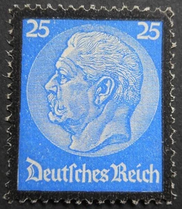 Germany 1934 Death of Hindenburg Twenty Five Pfennig Michel 553 u/mint - Picture 1 of 1