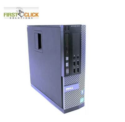 Dell /HP i5 4th Gen Quad Desktop SFF 16GB RAM SSD/HDD Windows 11 PC Computer - Image 1 of 4