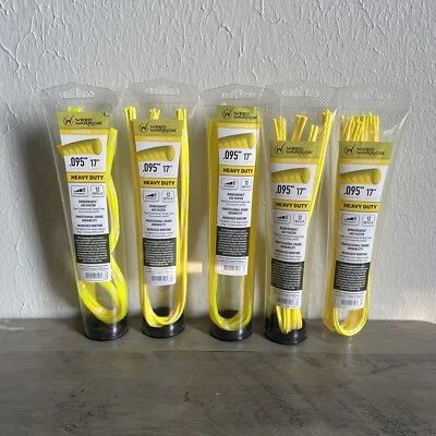 5-Weed Warrior .095” x 17” Línea de recortadora de nailon biodegradable de alta resistencia 12 unidades Foto 1 de 4