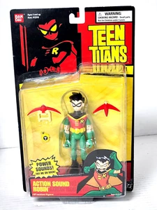 Modellino DC Teen Titans Go Action Sound Robin 5"" 4+ e accessori di BanDai - Foto 1 di 13