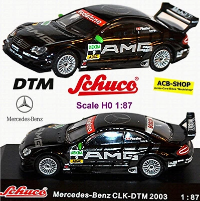 Mercedes Benz CLK DTM 2003 Amg-Mercedes Fässler #9 1:87 Schuco 21840 - Immagine 1 di 4
