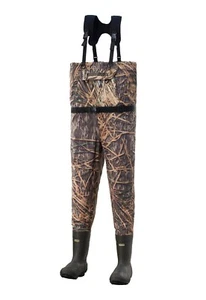 NEW Kobuk Men's Shadow Grass Premium Breathable Hunting Wader Lug Boots Sz 8 Reg - Picture 1 of 8