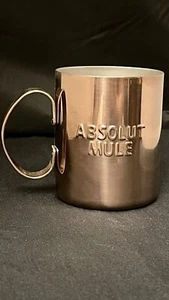 Absolut Mule Vodka Copper Metal Cup Mug 12 ounce New - Picture 1 of 3