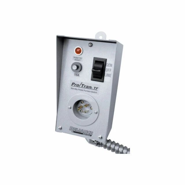Reliance TF151W Transfer Switch - Gray