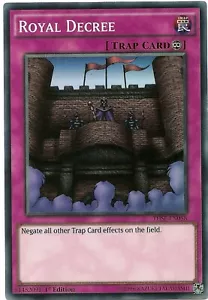 Royal Decree THSF-EN058 super seltene Yu-Gi-Oh Karte 1. Auflage Neu - Bild 1 von 3