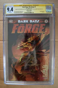 DARK DAYS METAL #1 CGC SS Signed x6 JIM LEE, ROMITA JR, SNYDER, KUBERT, JANSON + - Picture 1 of 2