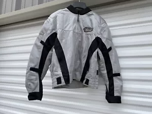 FirstGear Mesh-Tex II Jkt Grey Motorcycle Jacket w/ Armour Women’s Size Medium - Bild 1 von 24