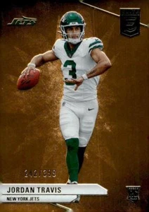2024 Donruss Elite #145 Jordan Travis Orange #/399 - Picture 1 of 2