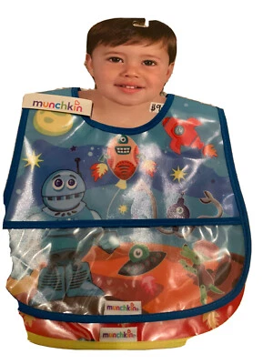 Munchkin bibs 2 Pack-New-M-Robots Foto 1 de 2